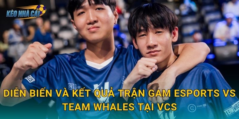 Diễn biến và kết quả trận GAM Esports vs Team Whales tại VCS